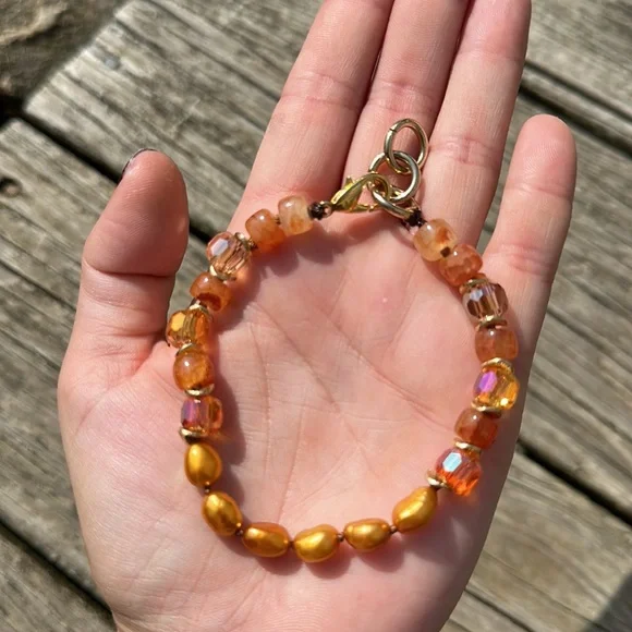 Autumn 🍂 pearl bracelet - Picture 6 of 6
